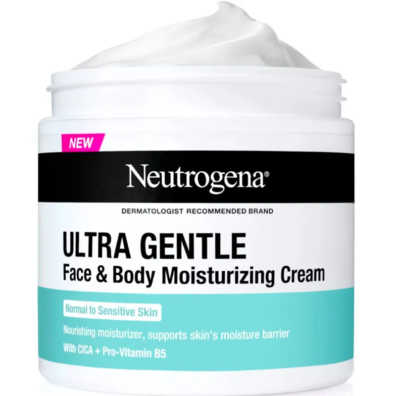 🩵 Neutrogena Ultra Gentle Face & Body Moisturizing Cream