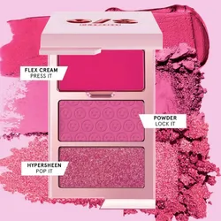 💗 O/S  Blush Trio (Cream + Powder + Shimmer)