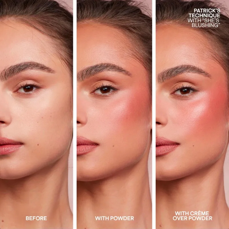 ✨ PATRICK TA Major Headlines Double-Take Crème & Powder Blush Duo – She’s That Girl ✨