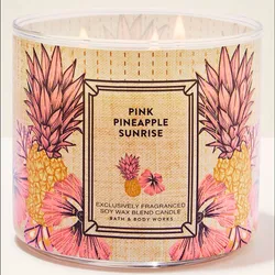 Pink Pineapple Sunrise – Bath & Body Works 🍍🌸🕯️