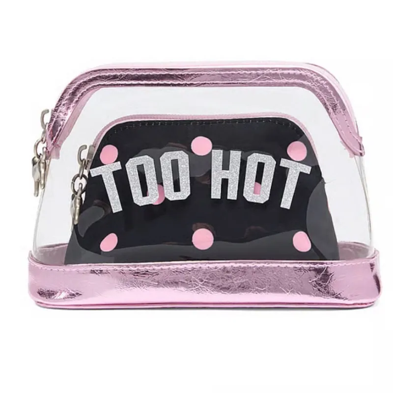 PINK – SET DE 2 NECESERES 🎀
