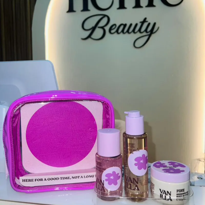 💜✨ PINK Vanilla Shimmer Set ✨💜