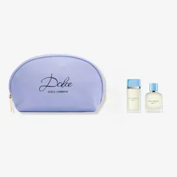 Set Dolce & Gabbana Light Blue con Cosmetiquera 💙✨