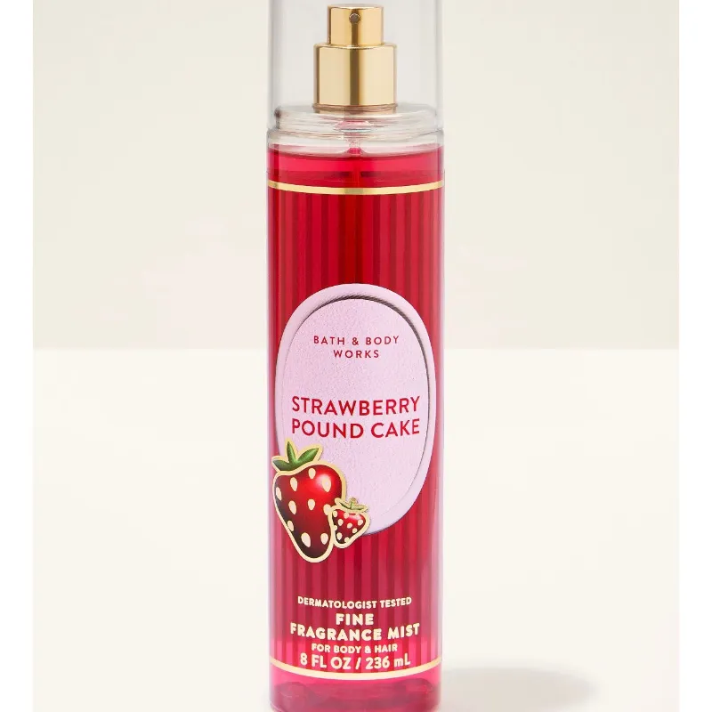Strawberry Pound Cake – Bath & Body Works (Fine Fragrance Mist) 🍓