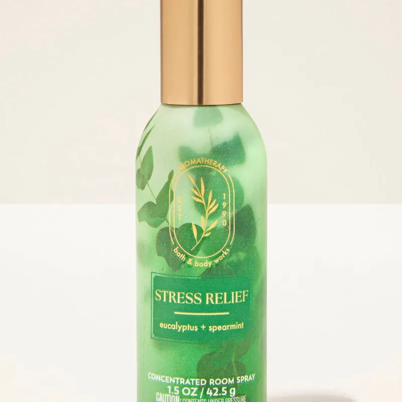 Stress Relief (Eucalyptus + Spearmint) Room Spray concentrado