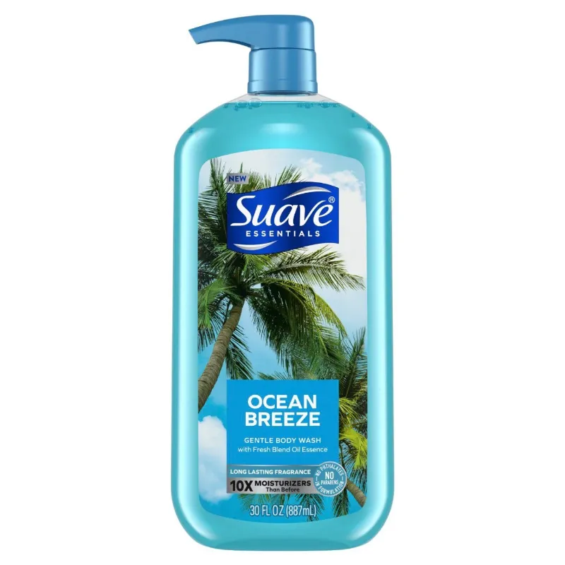 🌊 Suave Essentials Ocean Breeze Body Wash