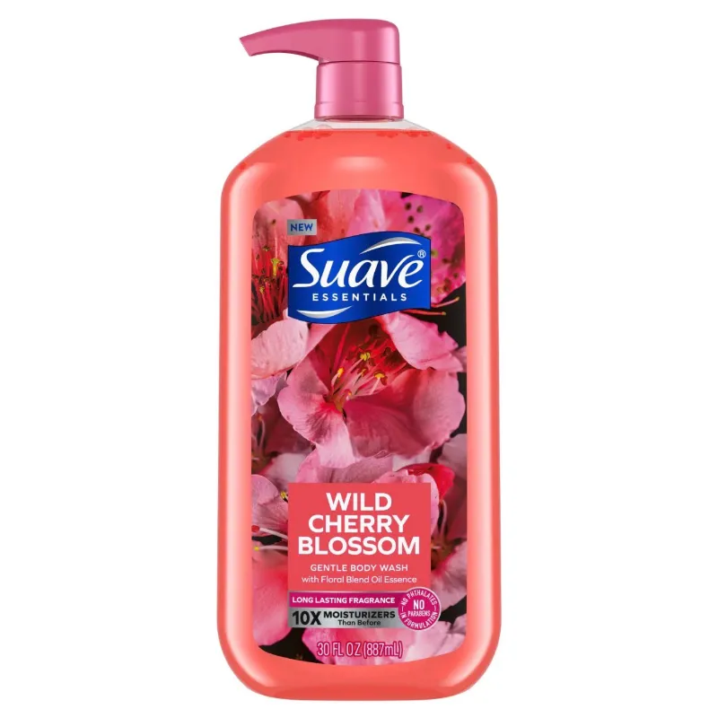 🌸 Suave Essentials Wild Cherry Blossom Body Wash