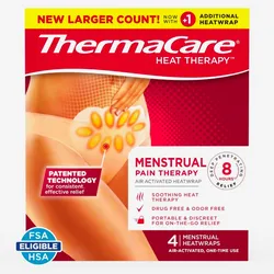 🔥 ThermaCare Menstrual Heat Wraps 🔥