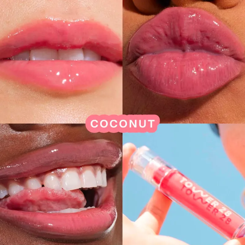 TOWER 28 SHINEON LIP JELLY – COCONUT 🥥🩷