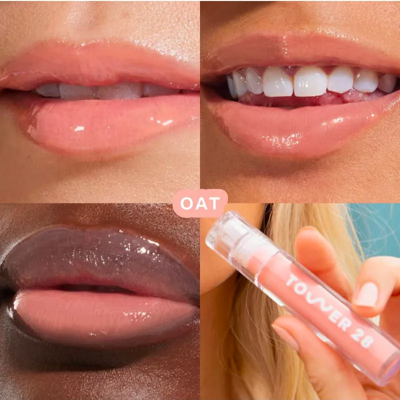 TOWER 28 SHINEON LIP JELLY – OAT 🩷✨