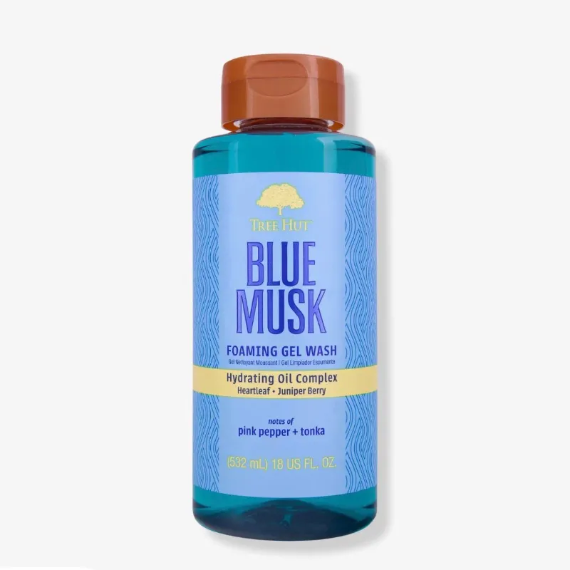 đ Tree Hut Blue Musk â Foaming Gel Wash
