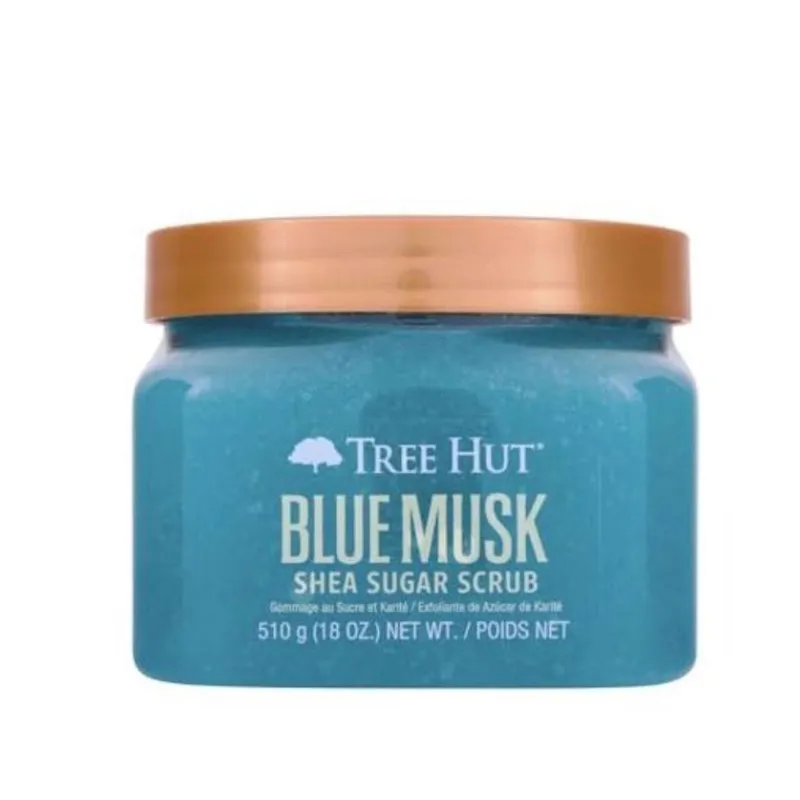 đ Tree Hut Blue Musk â Shea Sugar Scrub
