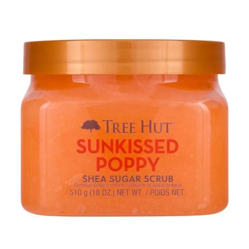 🌺 Tree Hut Sunkissed Poppy – Shea Sugar Scrub