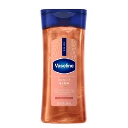 Vaseline Glazed & Glisten Sunlit Glow Gel Oil – Vanilla Cocoa