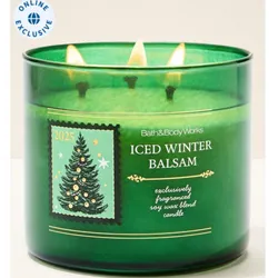 Vela Iced Winter Balsam de 3 mechas