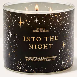 Vela Into The Night de 3 mechas