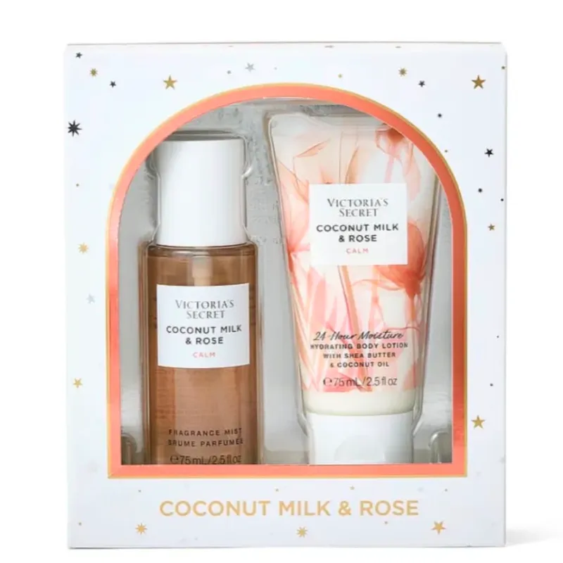 Victoria’s Secret Coconut Milk & Rose – Calm Set 🥥🌹
