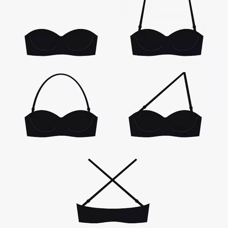 🖤 Victoria’s Secret Multi-Way Bra — Talla 32DD
