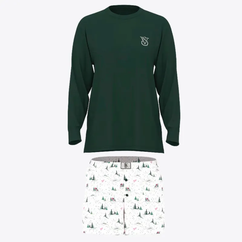 💚 Victoria’s Secret Pajama Set — Talla XS