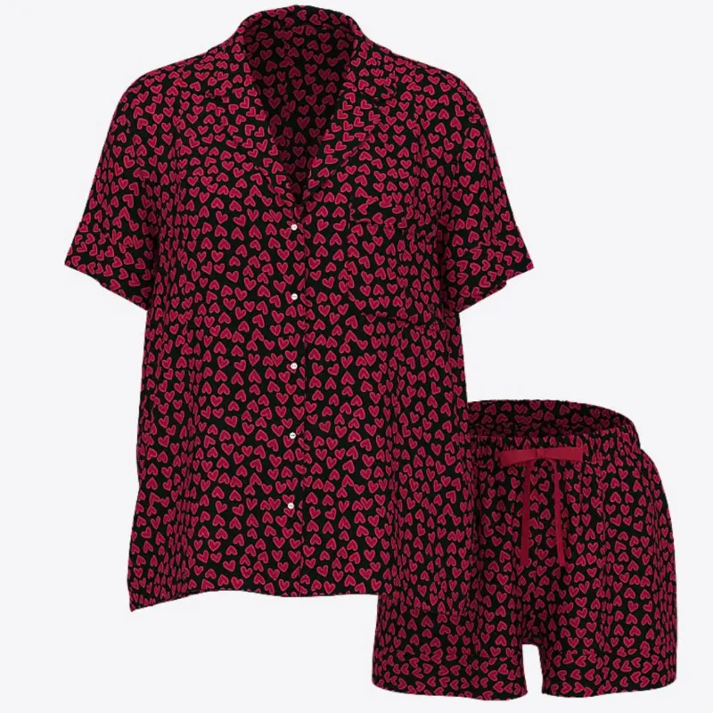 ❤️ Victoria’s Secret – Pijama de Corazones | Talla M