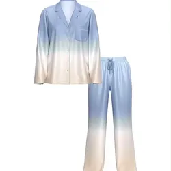 🩵 Victoria’s Secret Satin Pajama Set — Talla M