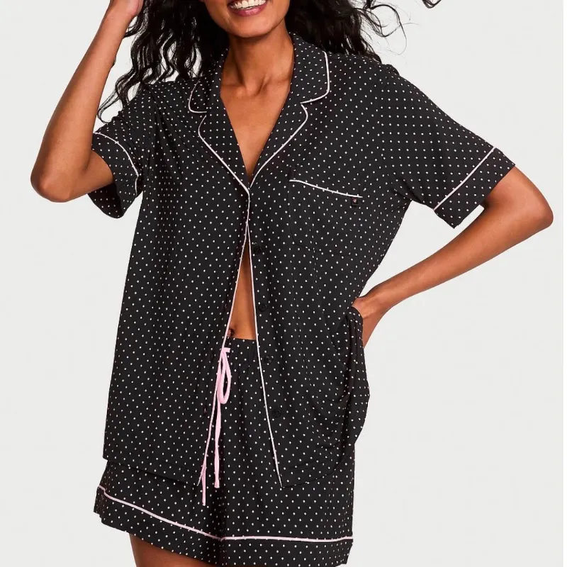 🖤 Victoria’s Secret Short Pajama Set — Talla S
