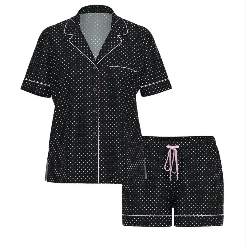 🖤 Victoria’s Secret Short Pajama Set — Talla S