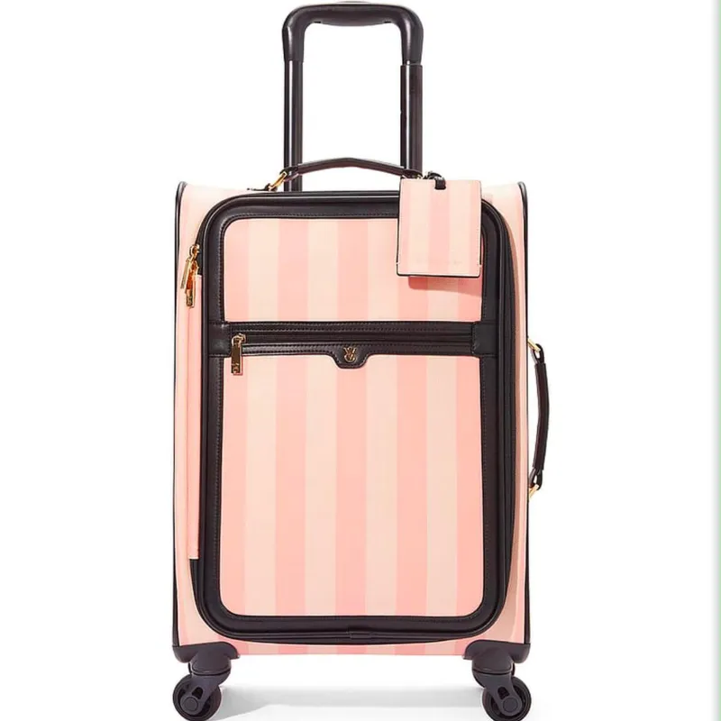 🩷 Victoria’s Secret Signature Stripe Carry-On ✈️