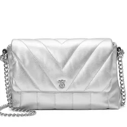 ✨ Victoria’s Secret Silver Shoulder Bag ✨