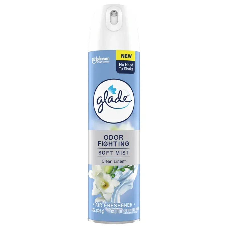 Ambientador en aerosol Glade Soft Mist Clean Linen