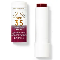 Bálsamo Labial con Protector Solar SPF 35 "Sunkissed Berry" de Bath & Body Works