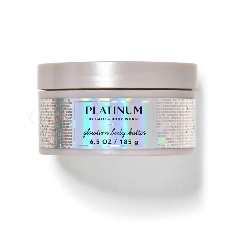 Body Butter Platinum Glowtion de Bath & Body Works