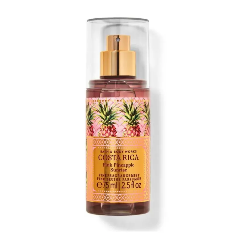 Bruma de fragancia fina Costa Rica Pink Pineapple Sunrise de Bath & Body Works