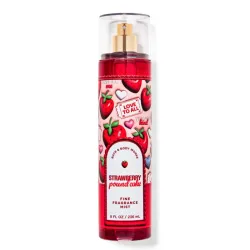 Bruma de fragancia fina Strawberry Pound Cake de Bath & Body Works 
