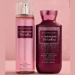 Bruma de fragancia fina y loción corporal Bath & Body Works A Thousand Wishes