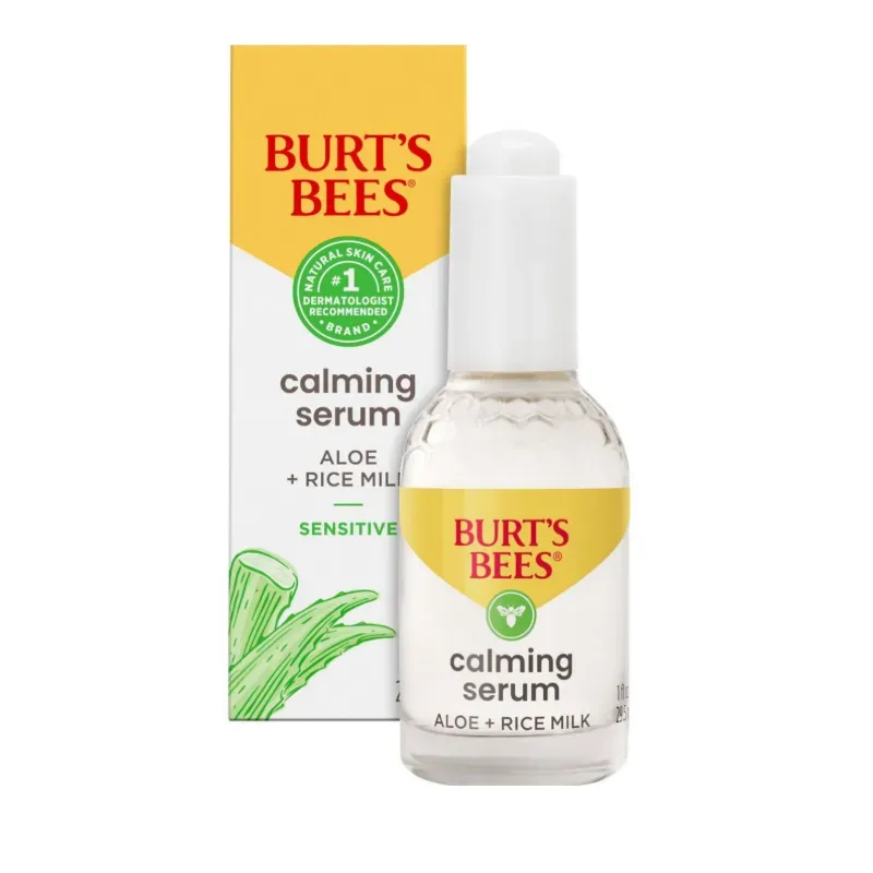 Burt's Bees Calming Serum con Aloe y Leche de Arroz