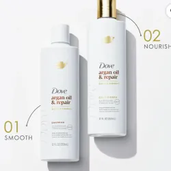 Champú y acondicionador Argan Oil & Repair de Dove Damage Therapy