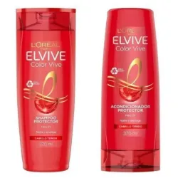 Champú y Acondicionador Protectores Elvive Color Vive de L'Oréal Paris 