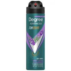 Desodorante antitranspirante en aerosol Degree Advanced Deep Cedar & Lavender
