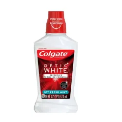 Enjuague bucal blanqueador Colgate Optic White 