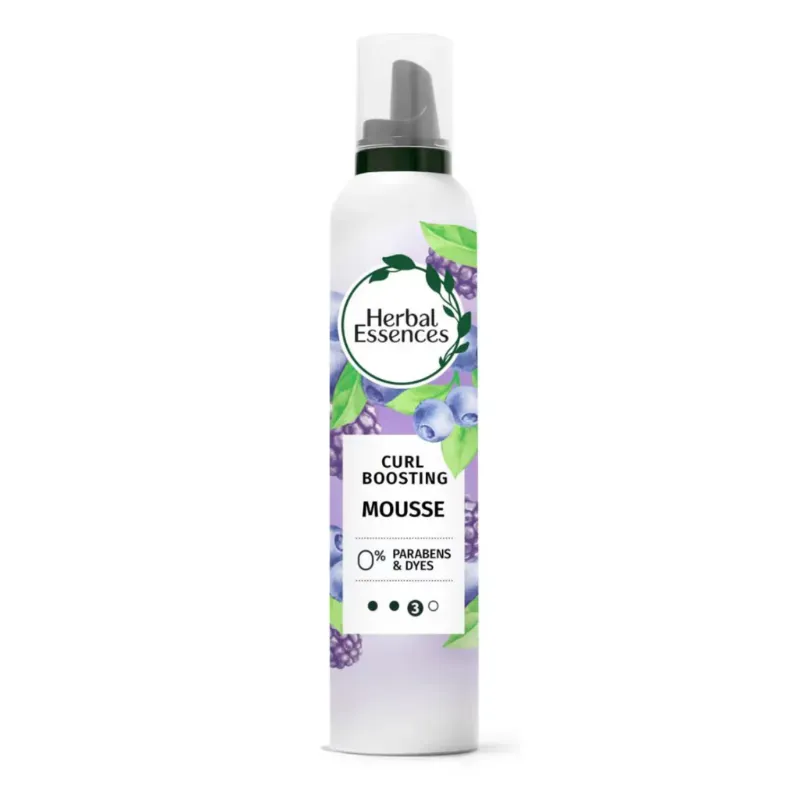 Espuma potenciadora de rizos Herbal Essences