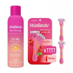 Gel y maquinillas de afeitar desechables Skintimate