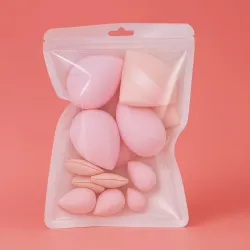 Juego de esponjas y borlas de maquillaje