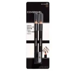 Lápiz para cejas Covergirl Easy Breezy Brow Fill + Define en el tono 505 Rich Brown