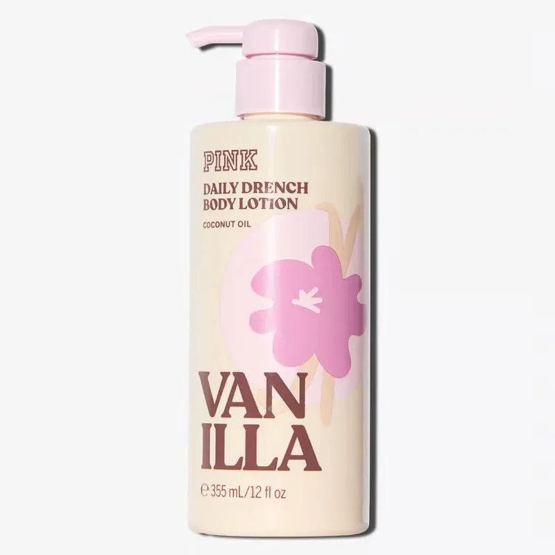 Loción corporal drench diaria con aroma vainilla