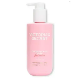 Loción corporal hidratante Victoria's Secret Coconut Milk Rose "Feel Calm" con aceite de coco. 