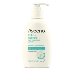 Loción reparadora de avena Calm + Restore de Aveeno