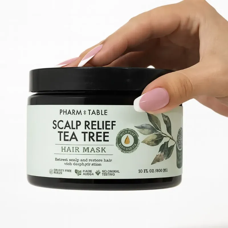 Mascarilla para el cabello de Pharm & Table Scalp Relief Tea Tree