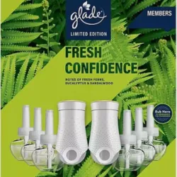 Paquete Aceite Perfumado Glade Fresh Confidence
