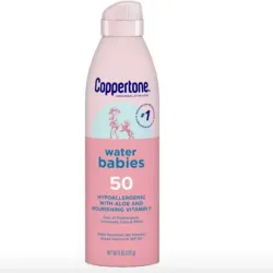 Protector solar en aerosol para bebés Coppertone WaterBabies FPS 50